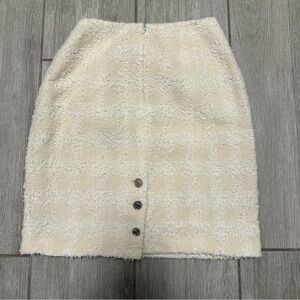 Vintage Chanel Tweed Skirt 96P Collection